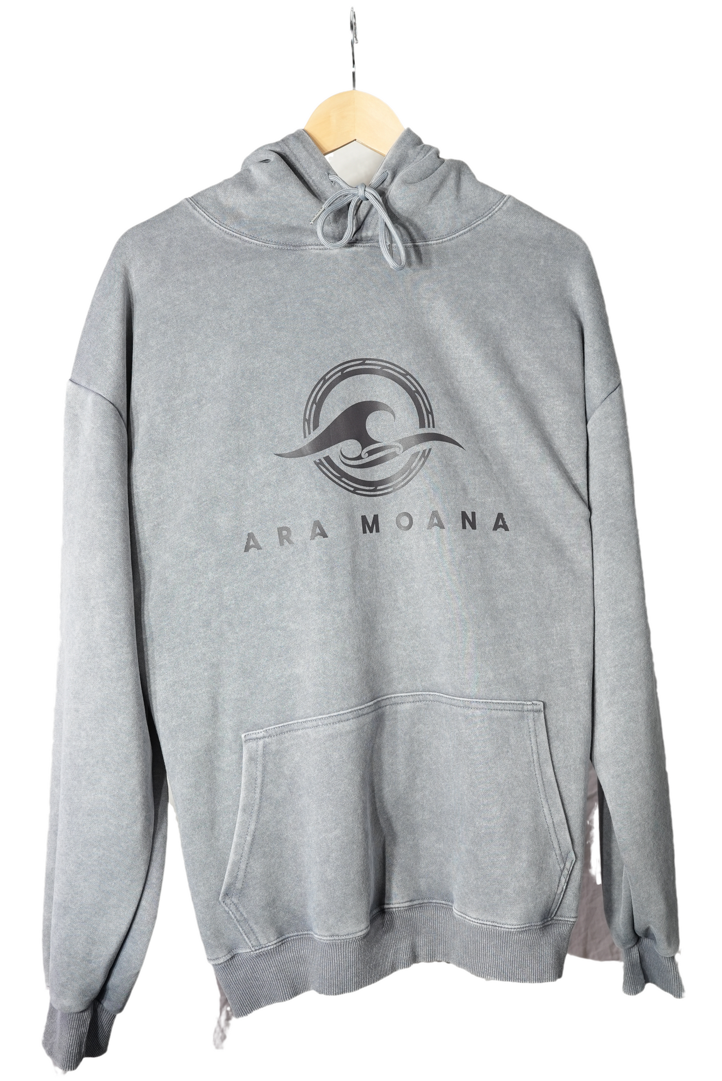 PŌKA KIWIKIWI - GREY HOODIE