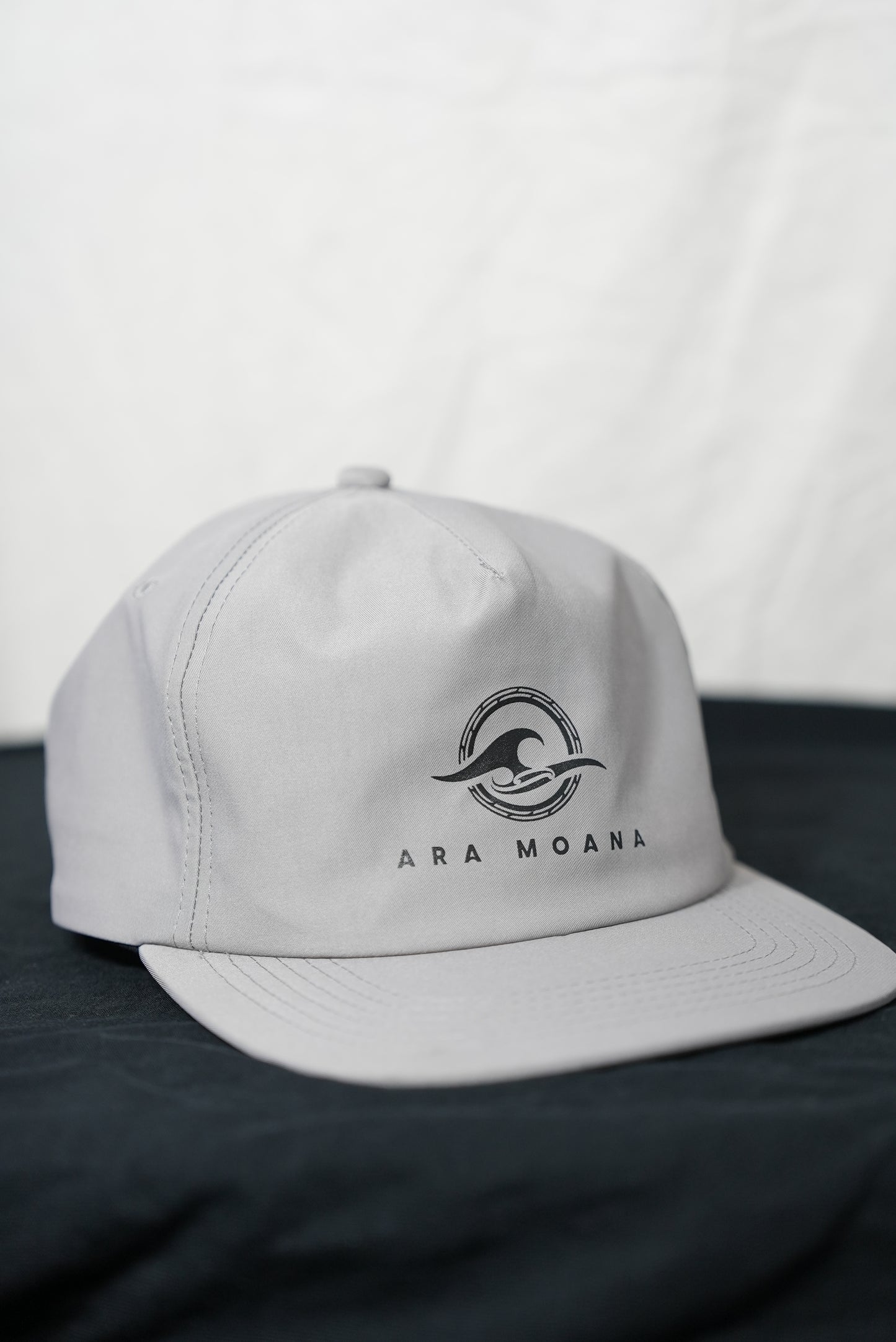 PŌTAE KIWIKIWI - GREY NYLON CAP